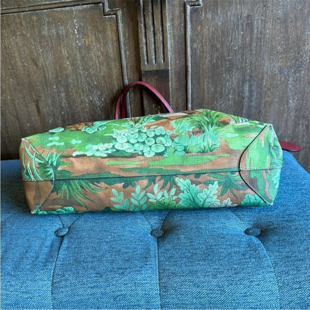 Gucci Multicolor Bird Print Tote - Picture 12 of 16